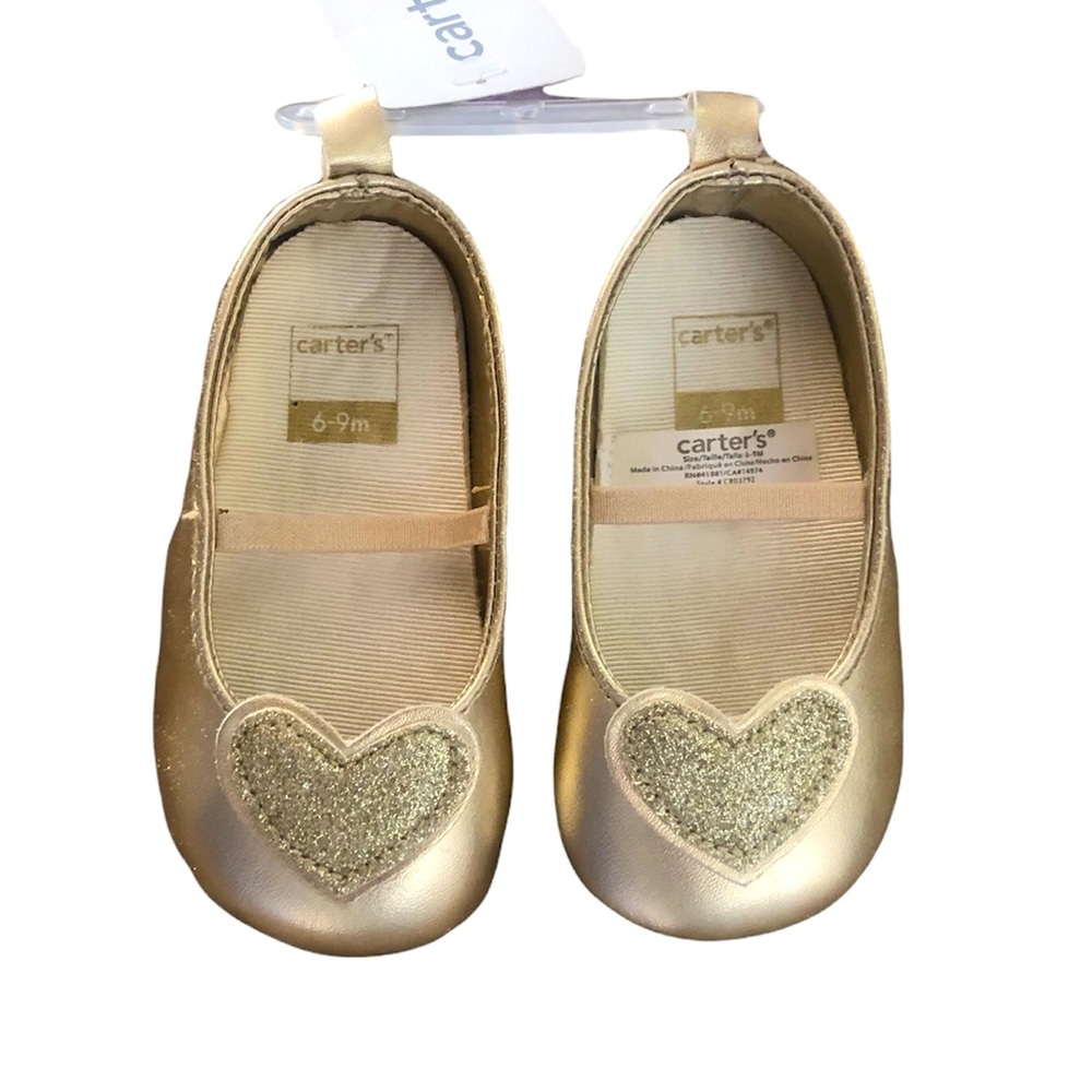 Carter’s | Baby Girl Ballet Flats | size 6-9 mos
